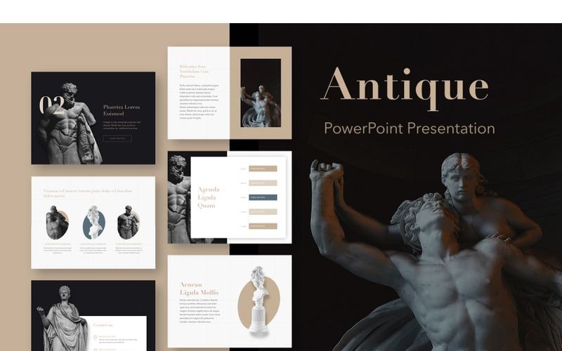 Modèle PowerPoint ancien