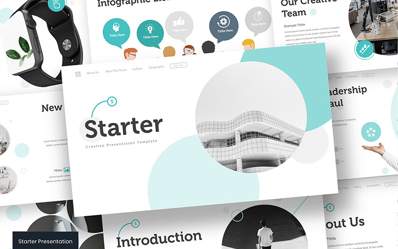 Starter PowerPoint Template #89965 - TemplateMonster