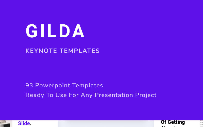 GILDA - Keynote template #90068 - TemplateMonster