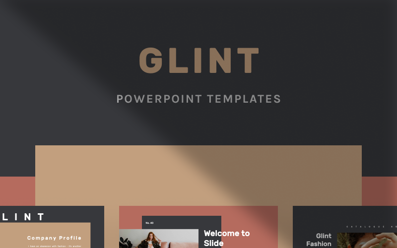 GLINT PowerPoint şablonu