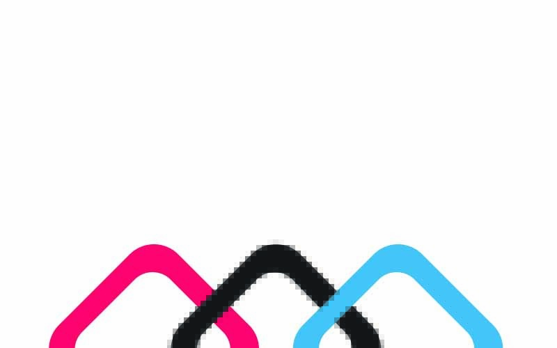 Download Шаблон логотипа "Linked chain Logo Template" / Linked chain Logo Template - Шаблон логотипа на тему графика link logo 3d appearance branding clean client depth design dimensional display effects floor graphic great icon mockup office photo-realistic presentation