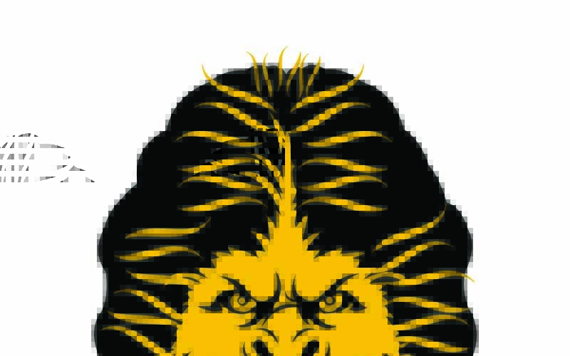 Download Шаблон логотипа "Monkey Logo Template" / Monkey Logo Template - Шаблон логотипа на тему графика eagle logo 3d appearance branding clean client depth design dimensional display effects floor graphic great icon mockup office photo-realistic presentation