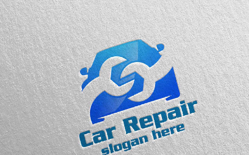 Download Шаблон логотипа "Car Service Logo Template" / Car Service Logo Template - Шаблон логотипа на тему графика car logo paint vector illustration icon design vehicle auto service spray repair automotive transport color automobile garage transportation airbrush silhouette