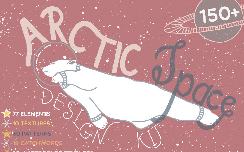 Arctic Space Collection - ilustracja