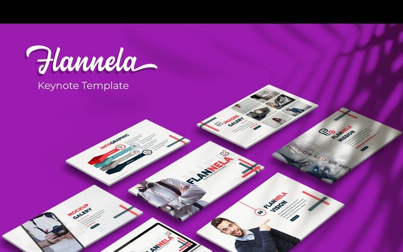 Flannela - Keynote-Vorlage