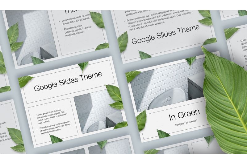 У зеленому Google Slides