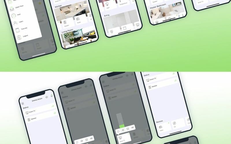 Éléments de l'interface utilisateur de toutes les salles