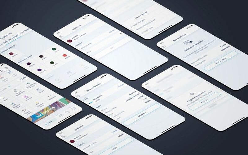 Antivirus UI Elements
