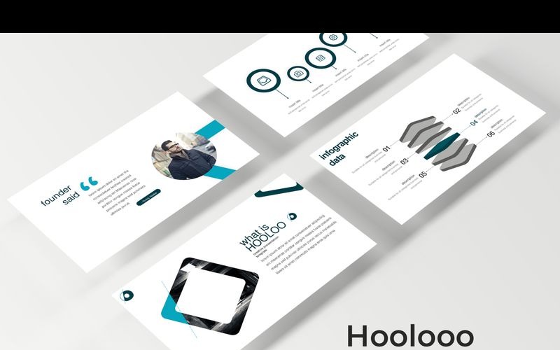 Hoolooo - шаблон Keynote