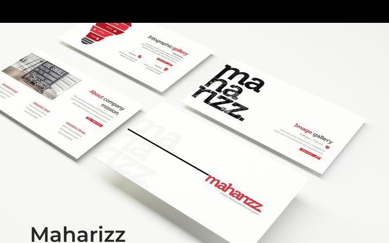 Modèle PowerPoint de Maharizz