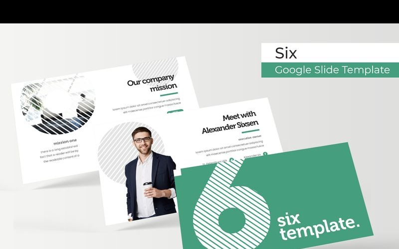 Six diapositives Google