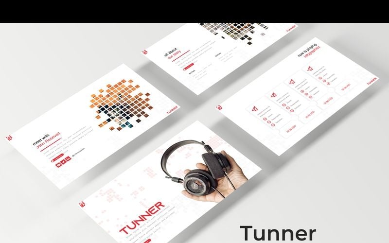 Tunner - Keynote şablonu