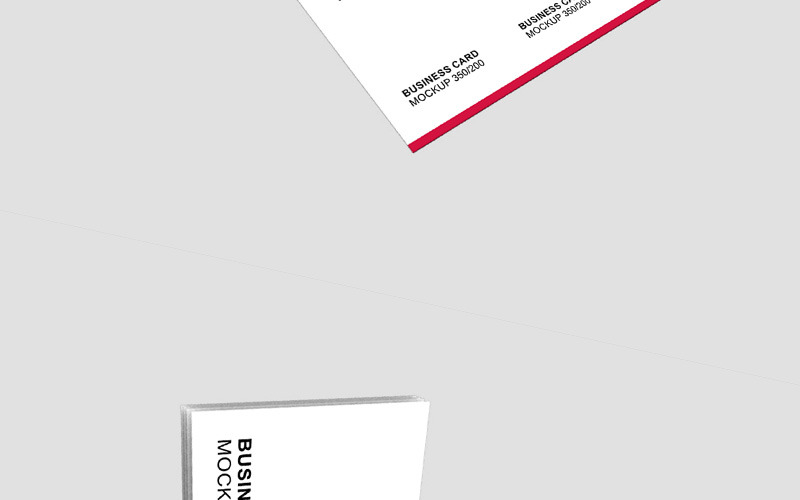 Download Мокап для продукта "Business card in a holder product mockup" / Business card in a holder product mockup - Мокап для продукта на тему графика card business visiting identity marketing