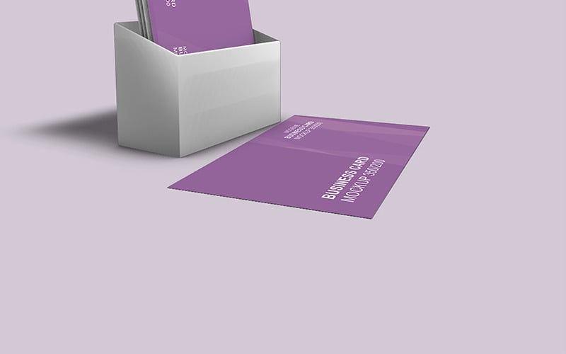Download Мокап для продукта "Holder full of Business Cards product mockup" / Holder full of Business Cards product mockup - Мокап для продукта на тему графика visitng business card cards display marketing presentation showcase