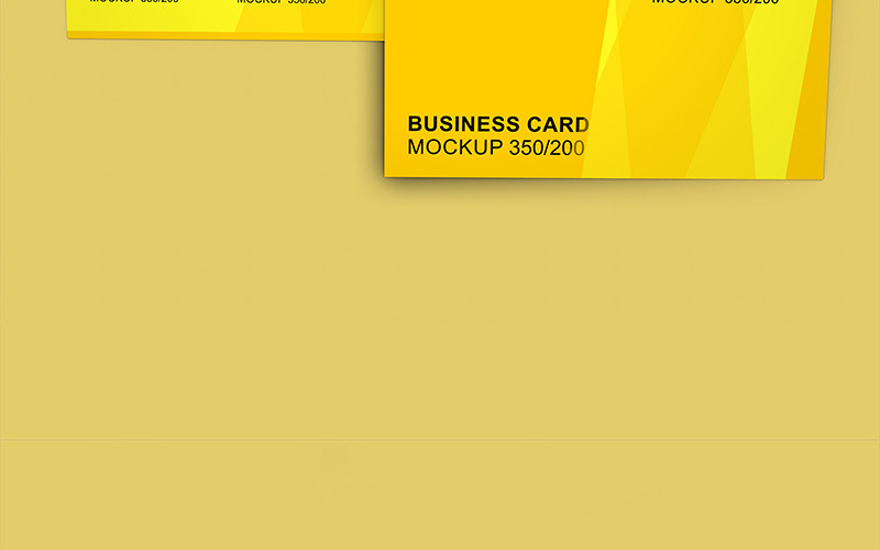 Download Мокап для продукта "Set of two Business cards on a flat surface product mockup" / Set of two Business cards on a flat surface product mockup - Мокап для продукта на тему графика card cards business visiting marketing presentation shwocase