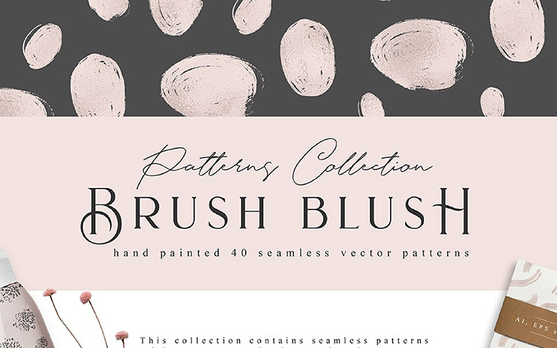 Brush Blush Pattern