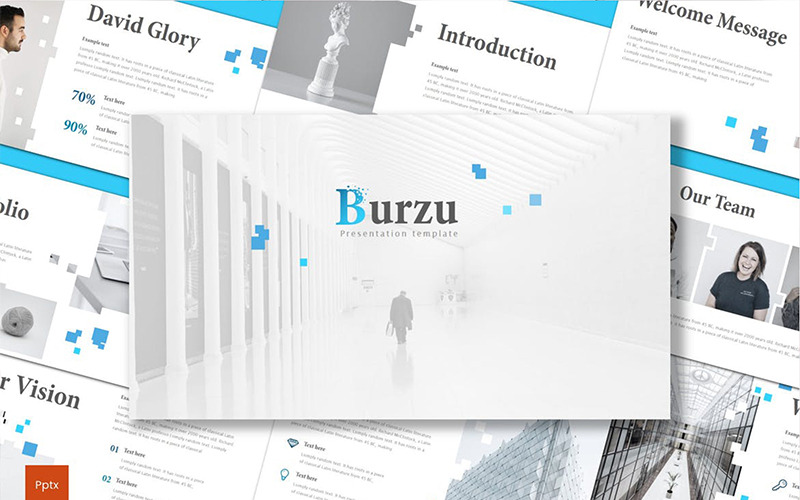 Burzu的PowerPoint模板