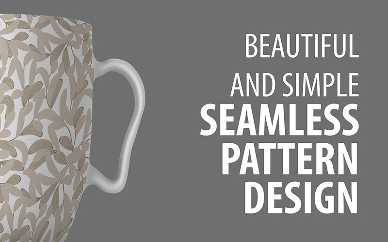 Download Pattern "Classical Floral Repeat Seamless Design Pattern" / Classical Floral Repeat Seamless Design Pattern - Pattern на тему графика floral flower plant leaf branch flowery repeat seamless border borderless spring fabric textile