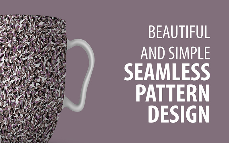 Download Pattern "Elegant Floral Repeat Classical Design Pattern" / Elegant Floral Repeat Classical Design Pattern - Pattern на тему графика floral abstract hand drawn illustration leaf branch plant florals flowers