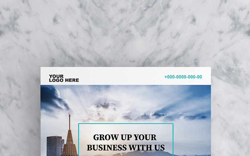 Download Фирменный стиль "Teal Ascend Business Flyer - Corporate Identity Template" / Teal Ascend Business Flyer - Corporate Identity Template - Фирменный стиль на тему графика business flyer clean design corporate creative template fresh minimal minimalist printable psd ms word