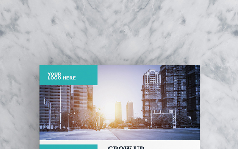 Teal Flyer - Corporate Identity Template