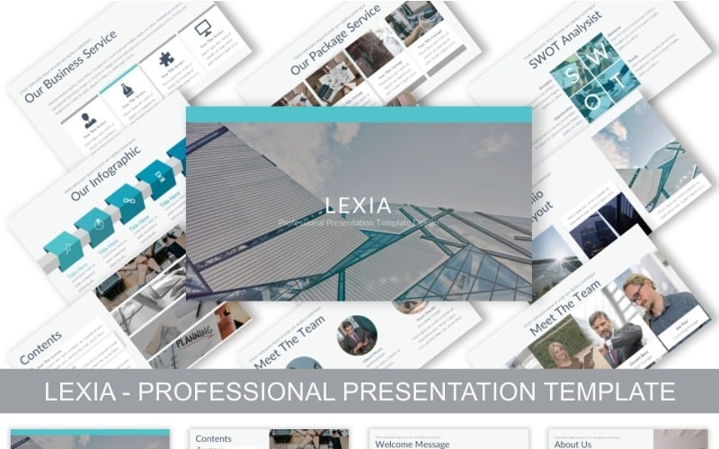 Lexia - Professional - Keynote-Vorlage