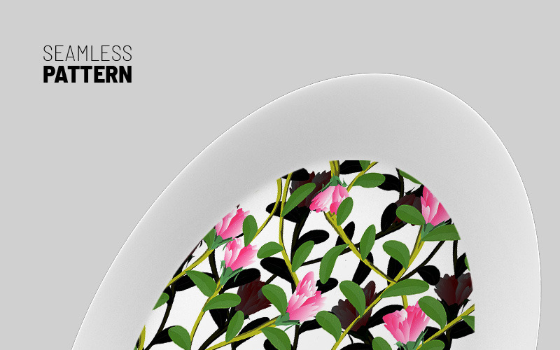 Download Pattern "Botanical beautiful hand drawn floral repeat Pattern" / Botanical beautiful hand drawn floral repeat Pattern - Pattern на тему графика green leaf nature plant isolated leaves tree grass garden frame natural symbol environment spring abstract flower flowers blossom pattern beauty