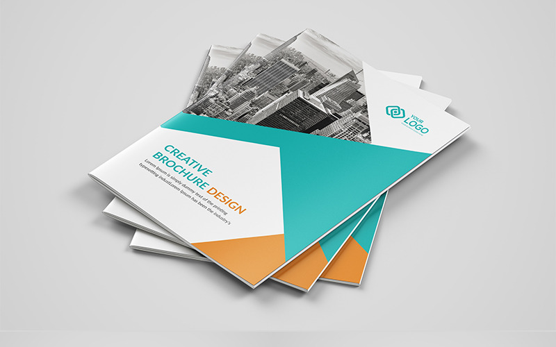 Download Фирменный стиль "Business Bi-fold Brochure Design - Corporate Identity Template" / Business Bi-fold Brochure Design - Corporate Identity Template - Фирменный стиль на тему графика brochure design template design corporate creative modern professional brochure bifold bi fold cover business annual report stationary proposal brochureundefined