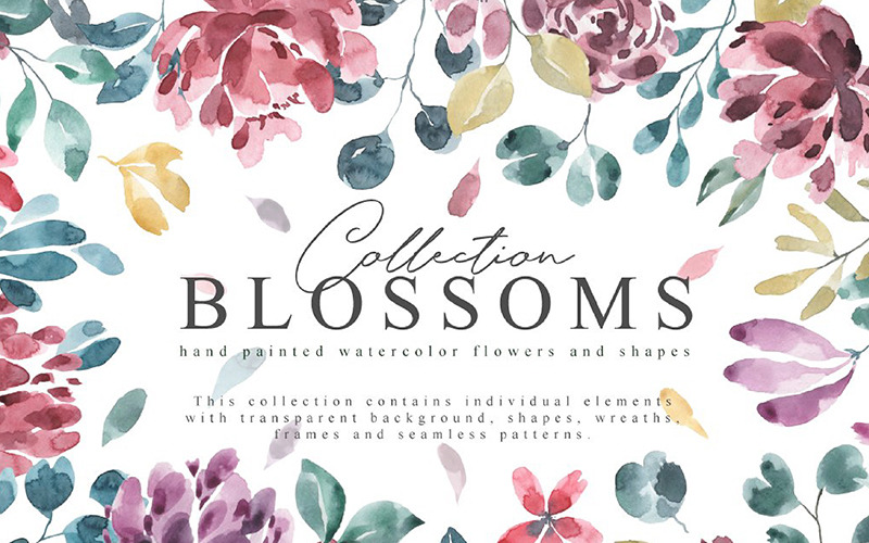Coleção Blossoms - Ilustração