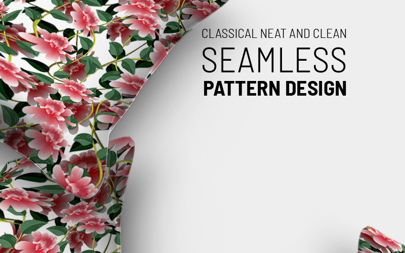 Download Pattern "Floral hand drawn classical illustration of seamless design Pattern" / Floral hand drawn classical illustration of seamless design Pattern - Pattern на тему графика green leaf nature plant isolated leaves tree grass garden frame natural symbol environment spring abstract flower flowers blossom pattern beauty