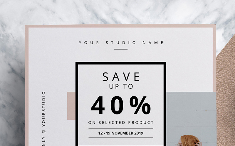 Download Фирменный стиль "Multipurpose Sale Flyer - Corporate Identity Template" / Multipurpose Sale Flyer - Corporate Identity Template - Фирменный стиль на тему графика ai flyer clean creative design editable minimal ms word multipurpose photoshop sale template vector