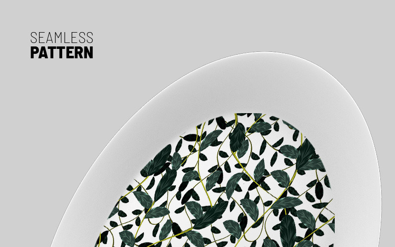 Download Pattern "Seamless floral hand drawn repeat design Pattern" / Seamless floral hand drawn repeat design Pattern - Pattern на тему графика green leaf nature plant isolated leaves tree grass garden frame natural symbol environment spring abstract flower flowers blossom pattern beauty