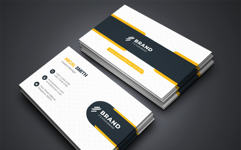 Download Фирменный стиль "Brand Business Card Vol_6 - Corporate Identity Template" / Brand Business Card Vol_6 - Corporate Identity Template - Фирменный стиль на тему графика business card corporate liflet computer internet stationery id kit blue hi-quality official symple green logo professional modern art standard creative