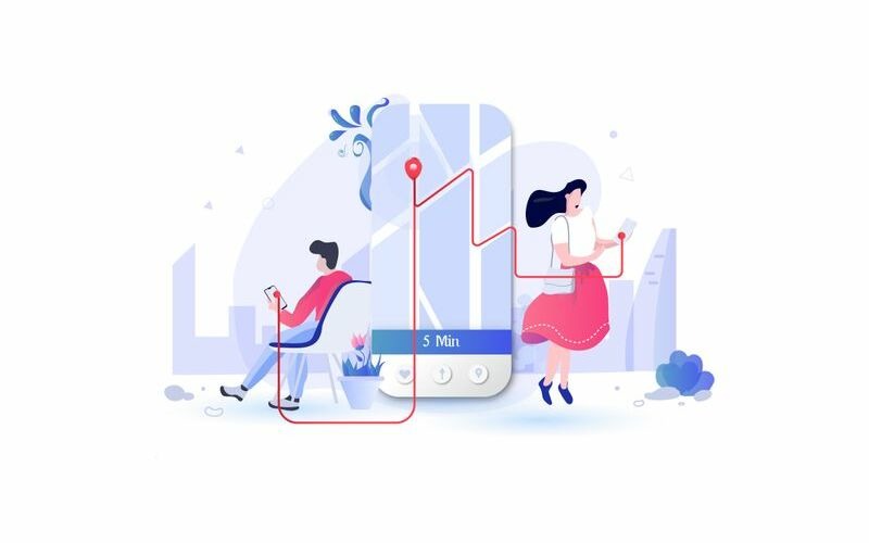 Download Иллюстрация "Distance - Illustration" / Distance - Illustration - Иллюстрация на тему графика 