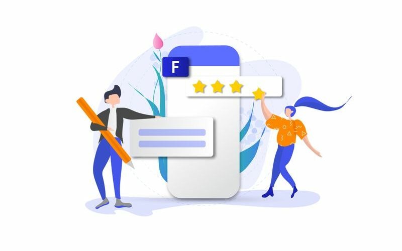 Valuta l'app - Illustrazione
