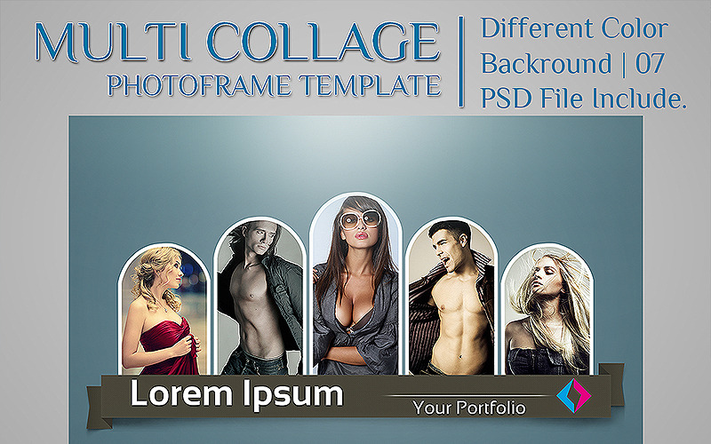 Multi Collage Photoframe - Vállalati-sablon