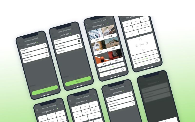 Smarthome - Kábel UI elemek