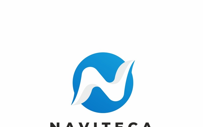 Download Шаблон логотипа "Naviteca / N Letter Logo Template" / Naviteca / N Letter Logo Template - Шаблон логотипа на тему графика 3d agency app bold business circle colorful concept corporate creative global glossy gradient industry letter n marketing media modern multimedia