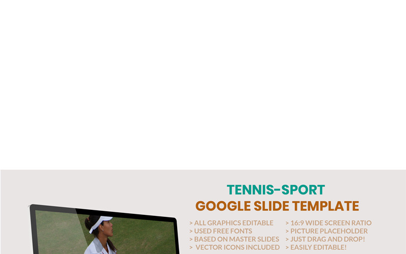 Tênis-Esporte Google Slides