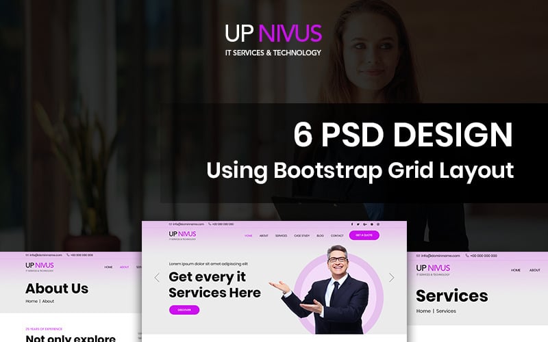 Up Nivus - Modelo PSD de empresa de TI