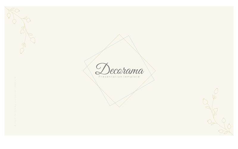 Decorama Google幻灯片