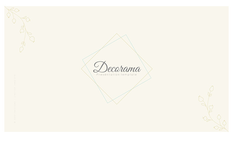 Google Презентації Decorama