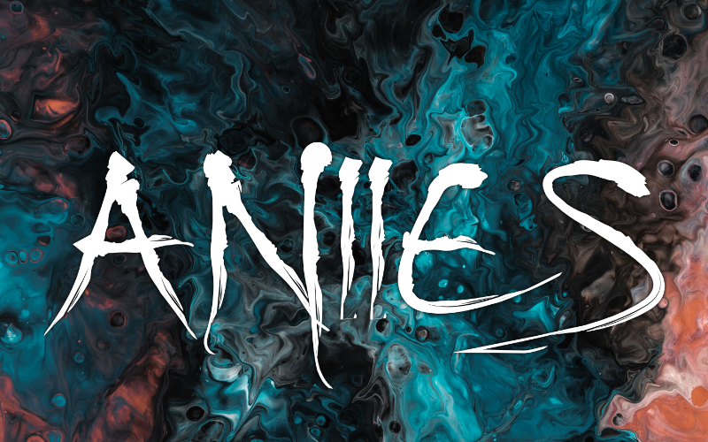 Download Шрифт "ANIIES Font" / ANIIES Font - Шрифт на тему графика font urban stylish hand drawn