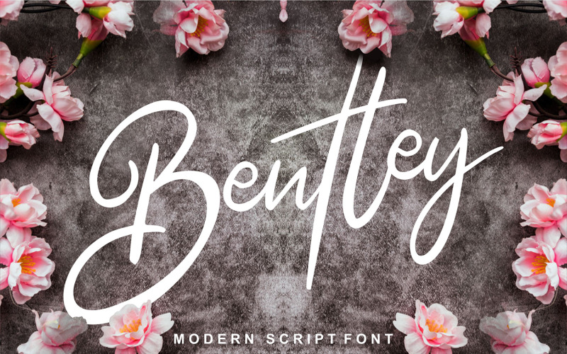 Bentley | Fonte Cursiva Moderna