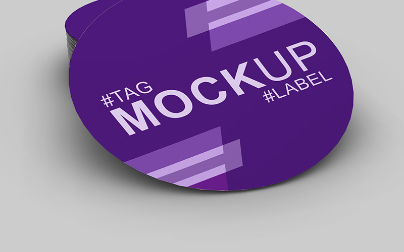 Download Мокап для продукта "Elegant Beautiful Round Label product mockup" / Elegant Beautiful Round Label product mockup - Мокап для продукта на тему графика lable logo round showcase presentation branding