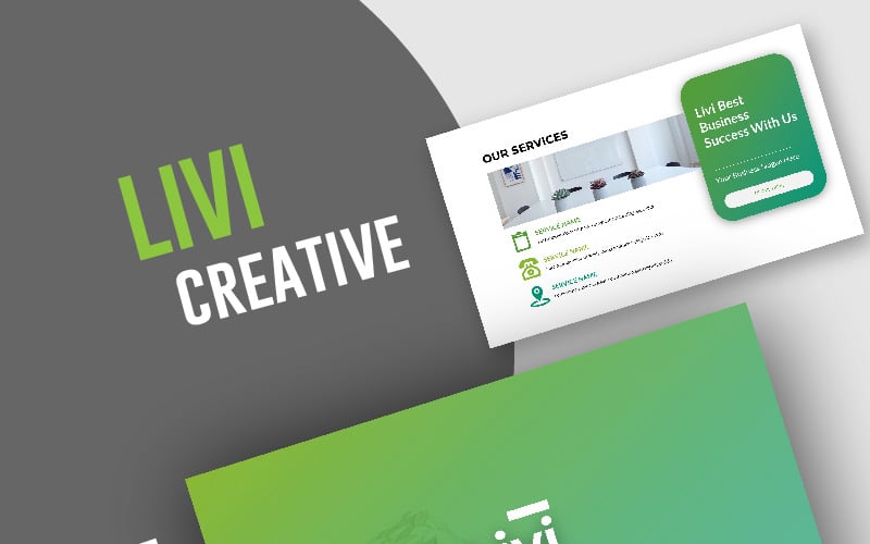 Modello PowerPoint di Livi Business