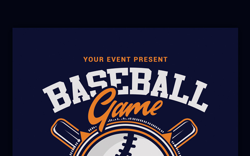 Download Фирменный стиль "Baseball Game Flyer - Corporate Identity Template" / Baseball Game Flyer - Corporate Identity Template - Фирменный стиль на тему графика ball baseball campus card championship flyer game glove homerun illustration invitation league love match playfoff post poster school simple spackers