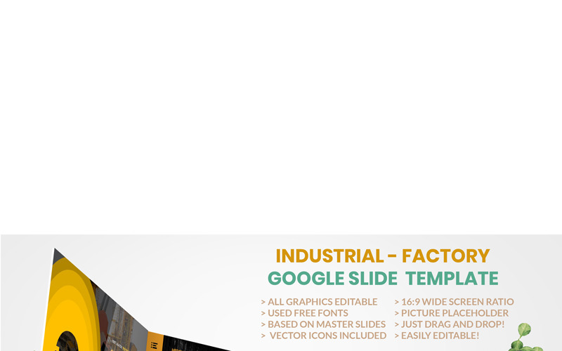Endüstriyel - Factory Google Slides