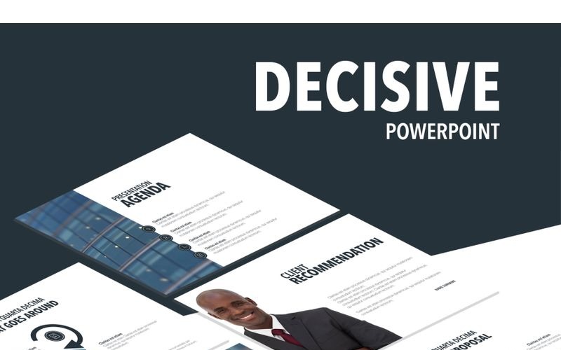 Decisive PowerPoint template