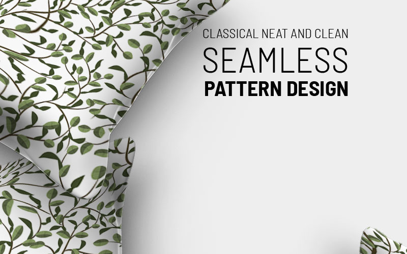 Download Pattern "Elegant floral seamless design Pattern" / Elegant floral seamless design Pattern - Pattern на тему графика green leaf nature plant isolated leaves tree grass garden frame natural symbol environment spring abstract flower flowers blossom pattern beauty